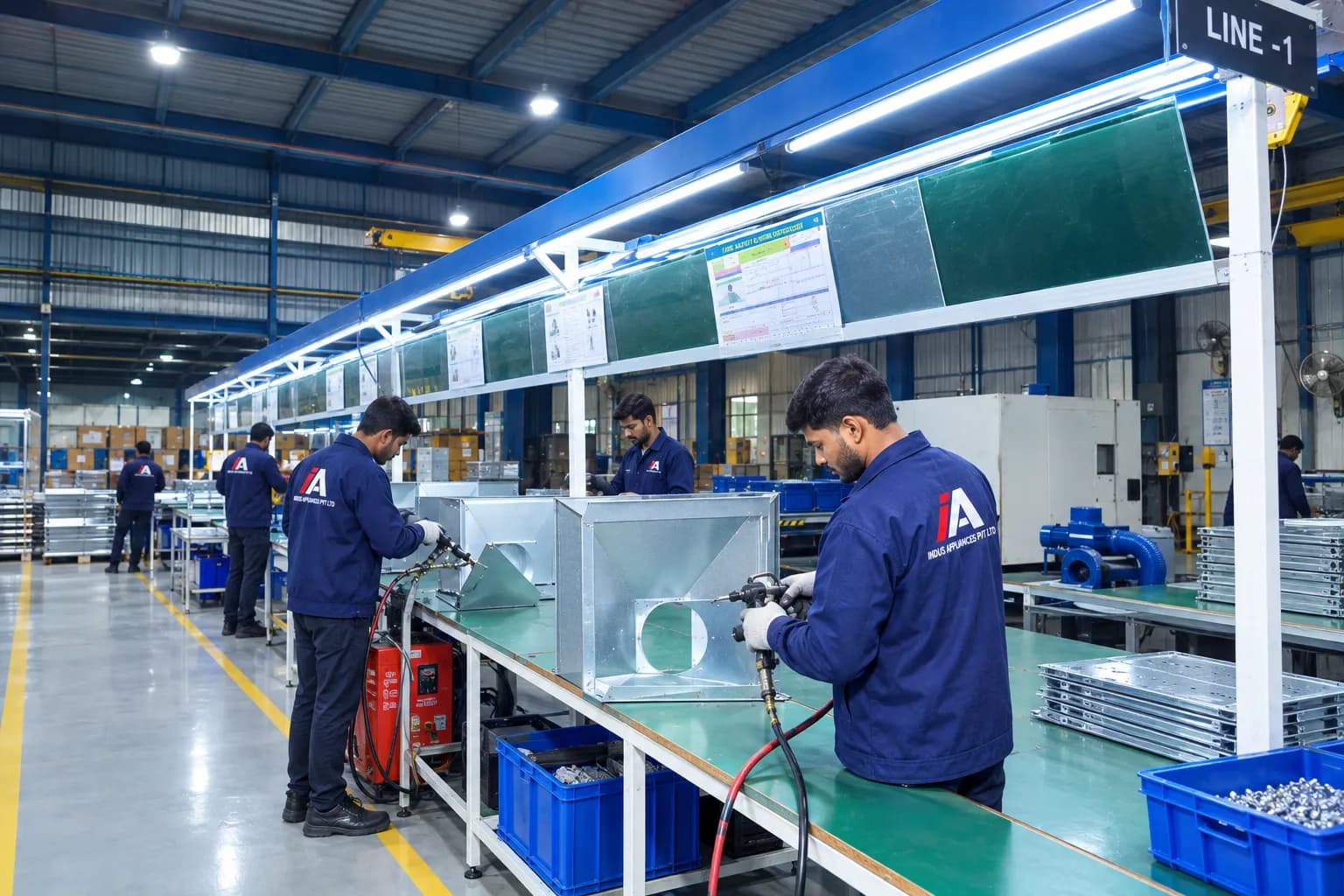 Fabrication line 1