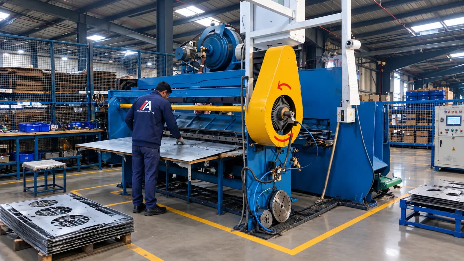 Sheet cutting